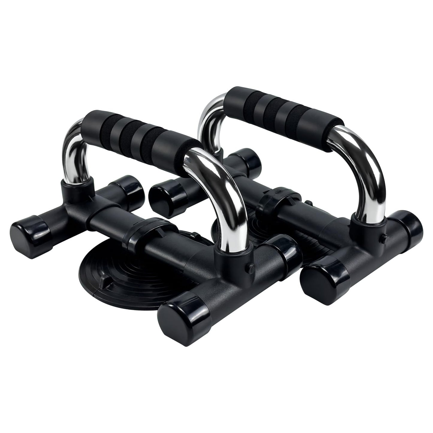 Uvedabul Pushup Brace and Plate, Suction Cup Brace for Exercise, Pectoral Muscle (Black)