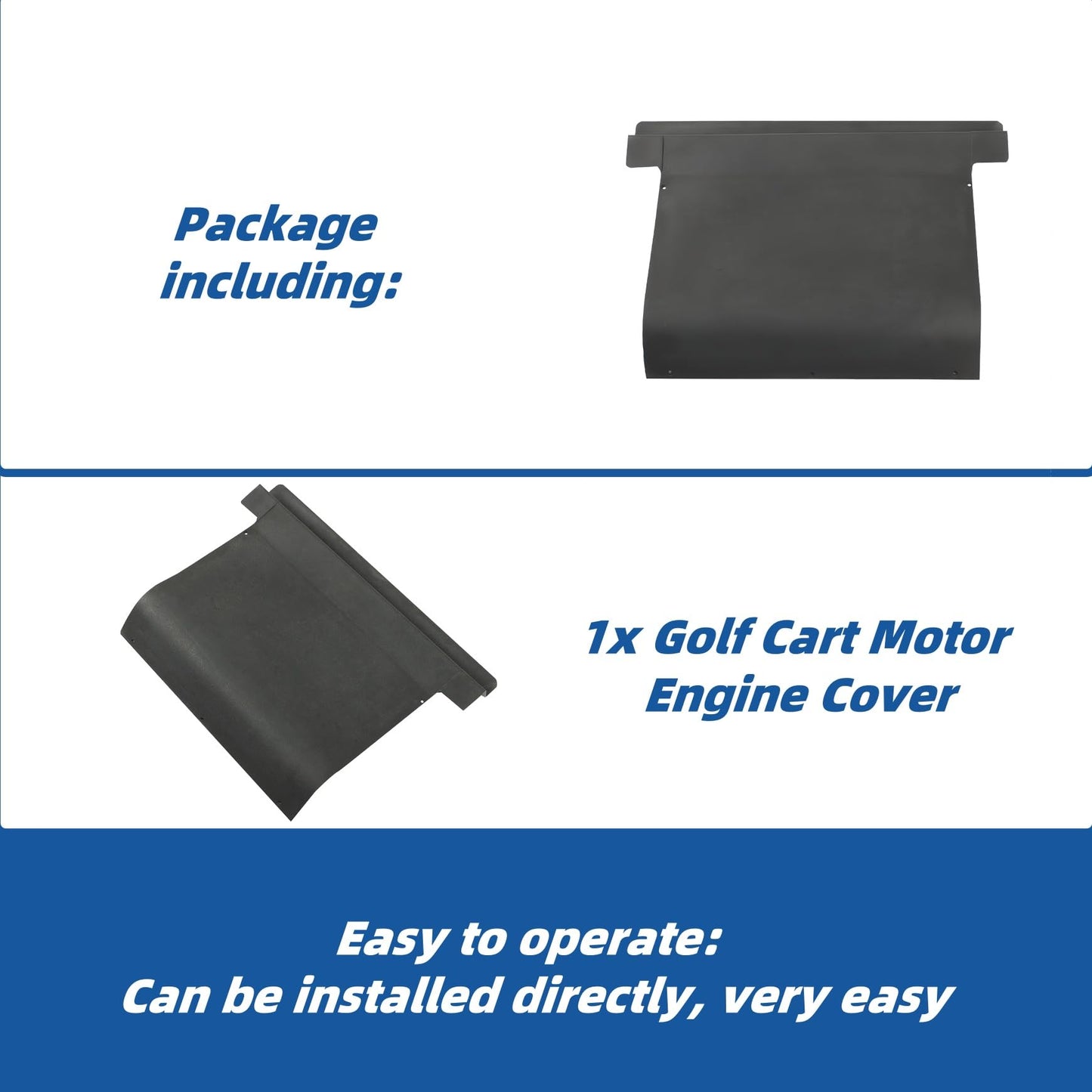 Silscvtt Golf Cart Motor Engine Cover Replacement for EZGO TXT 1994-Up 71320-G01