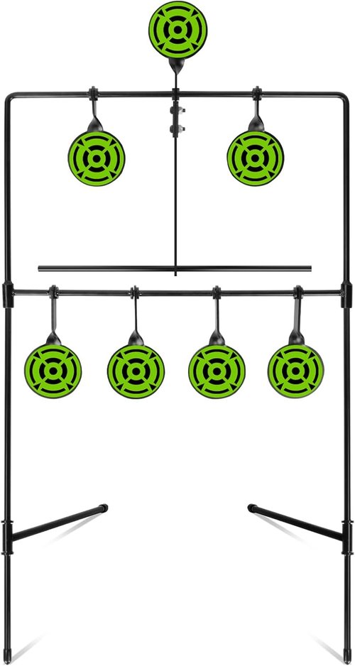 Ideagle BB Gun Targets - Durable Metal Resetting Shooting Target for .177/.20 Caliber | Perfect for Backyard Fun