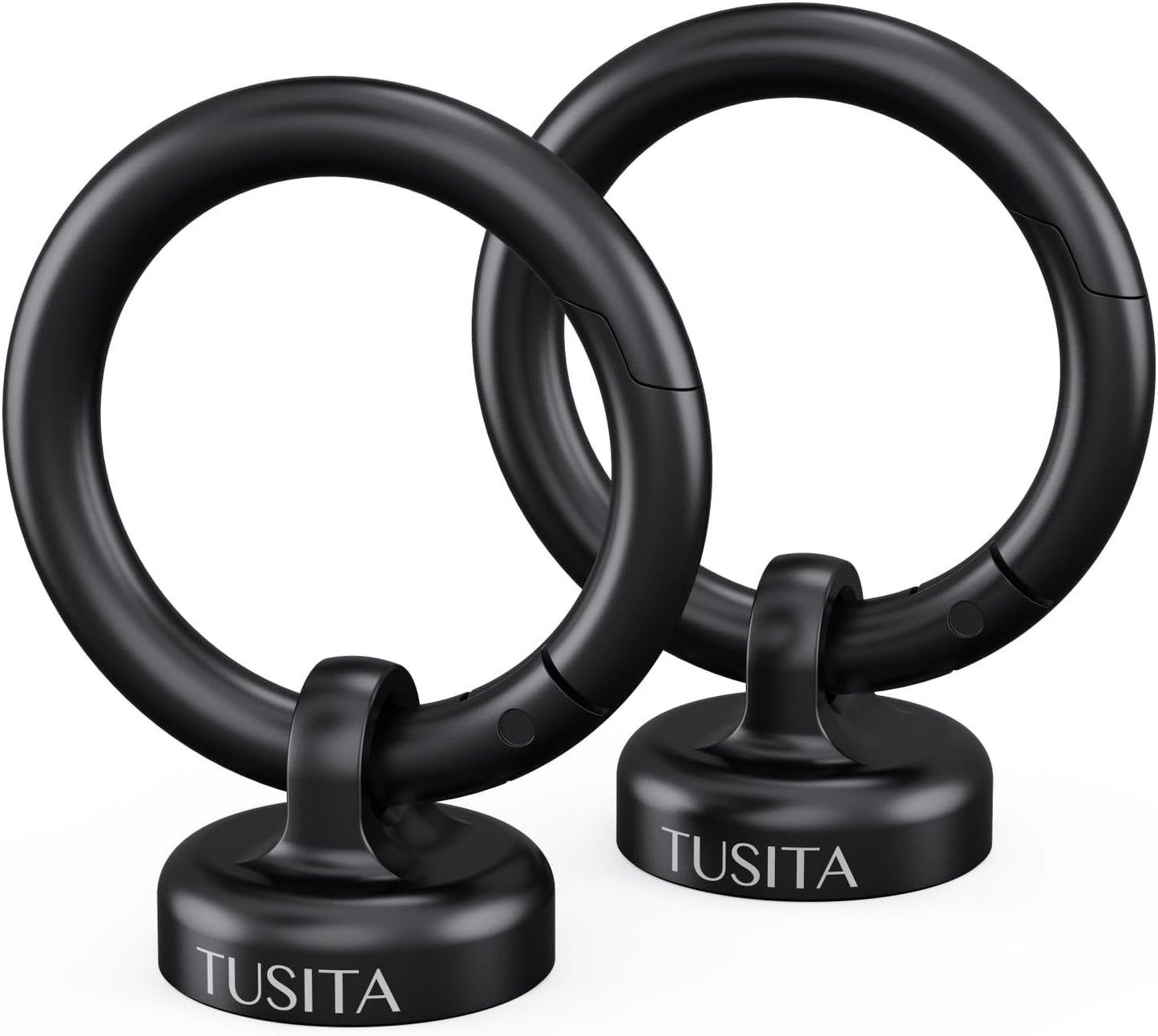 TUSITA Portable Magnetic Hook - Compatible with Olight & NEBO Flashlights | 2-Pack