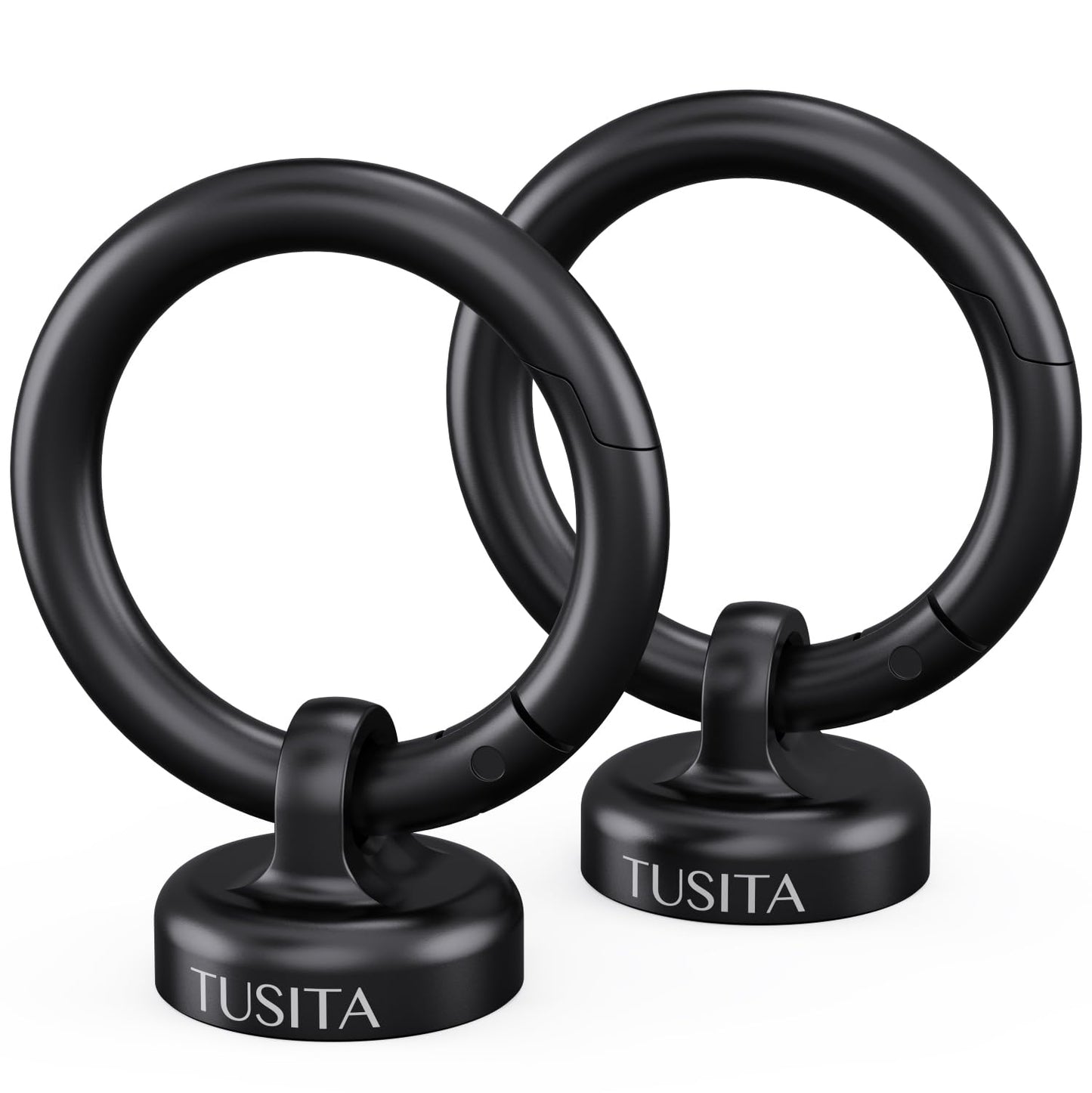 TUSITA Portable Magnetic Hook Compatible with Olight NEBO Flashlights, 2-Pack