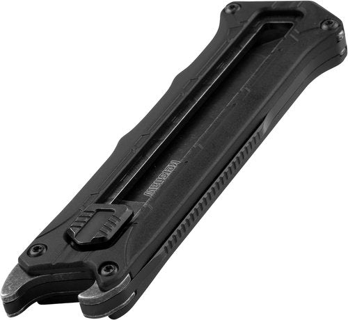 Kershaw Interstellar Pocket Knife - Black OTF Tanto Blade with Serrations & GFN Handle