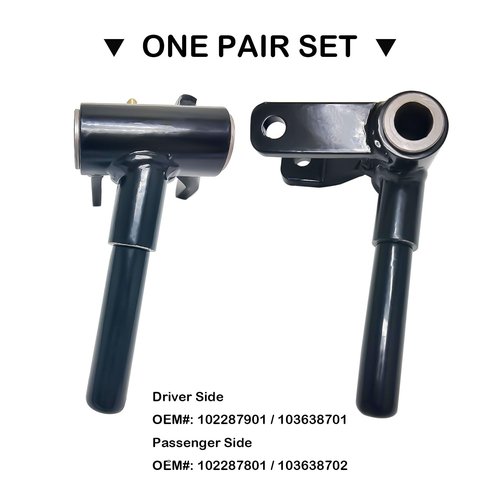 LOSTAR Golf Cart Front Hand Spindle Assembly Driver & Passenger Side Fit for Club Car 2004-UP Precedent and 2018-up Tempo Replaces 102287901 102287801