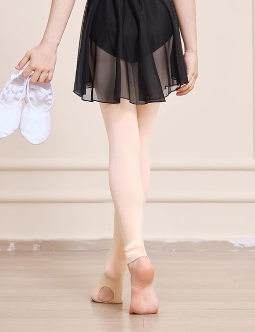 DIPUG Ballet Tights for Girls - Ultra Soft Convertible Dance Tights | Perfect for Kids