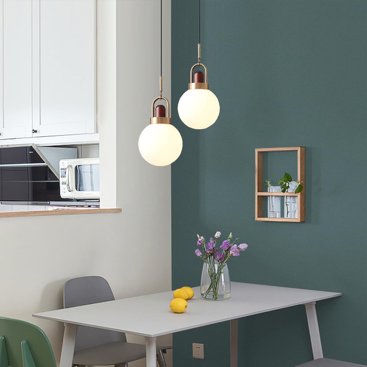 lenify Matte Green Peel and Stick Wallpaper Green Contact Paper 15.7inch x 196.8inch Solid Color Wallpaper Textured Decorative Wall Paper Self Adhesive Removable Cabinets Vinyl