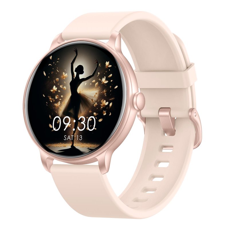 ZPPSNFIT Smart Watch, 1.43'' AMOLED Smart Watches for Men Women (Answer/Make Call), Fitness Tracker with Heart Rate/Sleep Monitor, IP68 Waterproof Activity Tracker, Pedometer for Android iOS