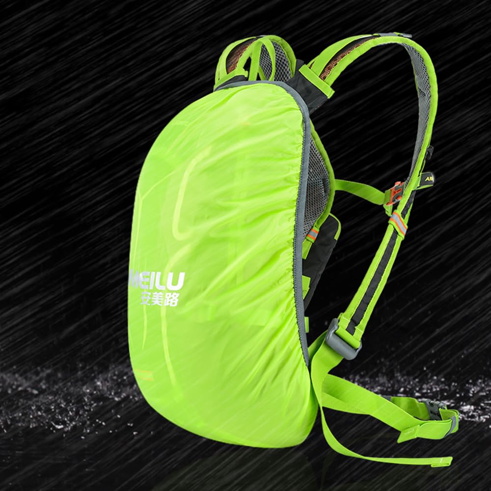 Outdoor Cycling Backpack, Bicycle Backpack, Water Bag Backpack, Mountain Hiking Backpack (red, Single Backpack)