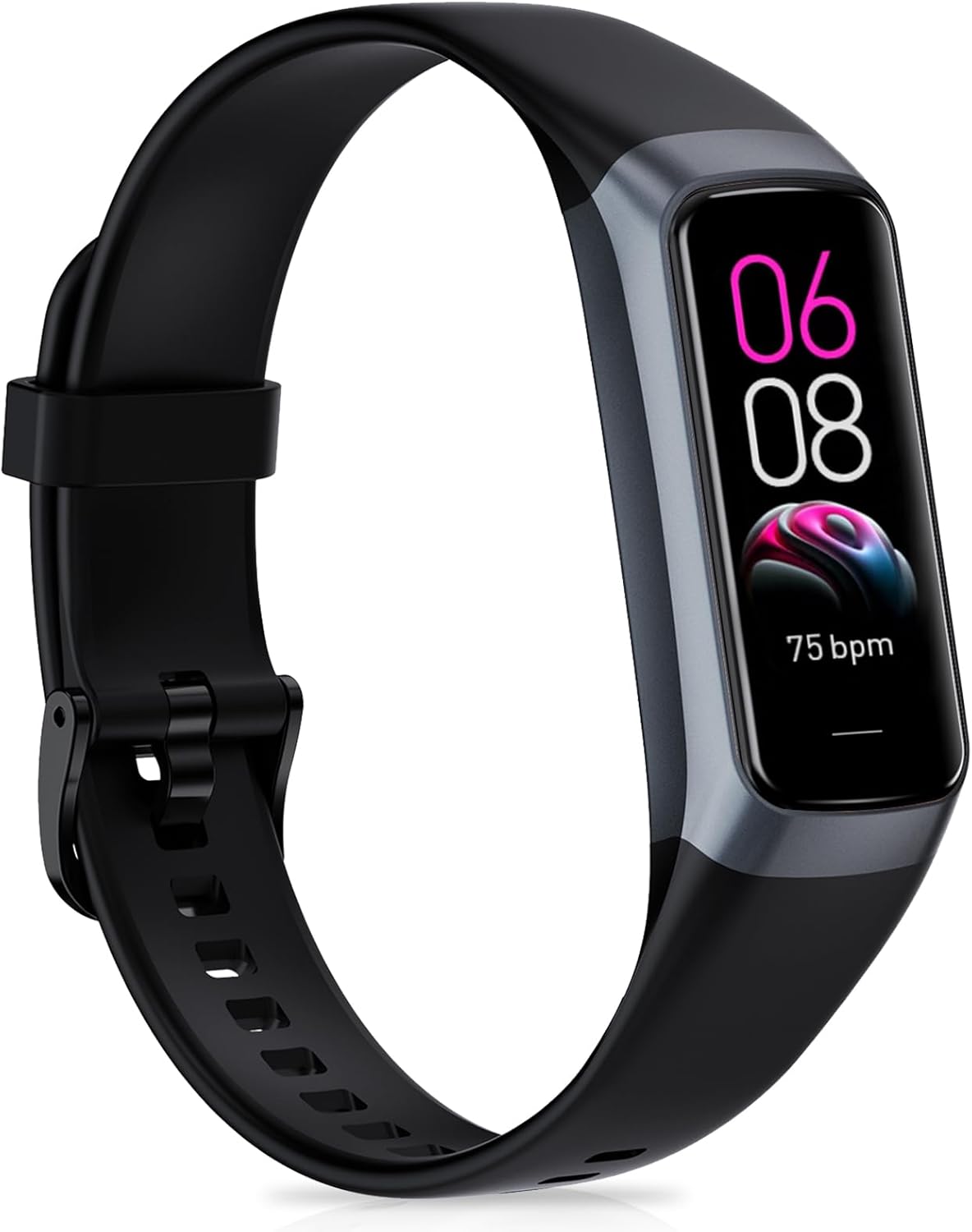 Skiennix Fitness Tracker - 24/7 Heart Rate & Blood Pressure Monitor | 1.1" AMOLED Screen, Waterproof, Activity Tracker for Men & Women