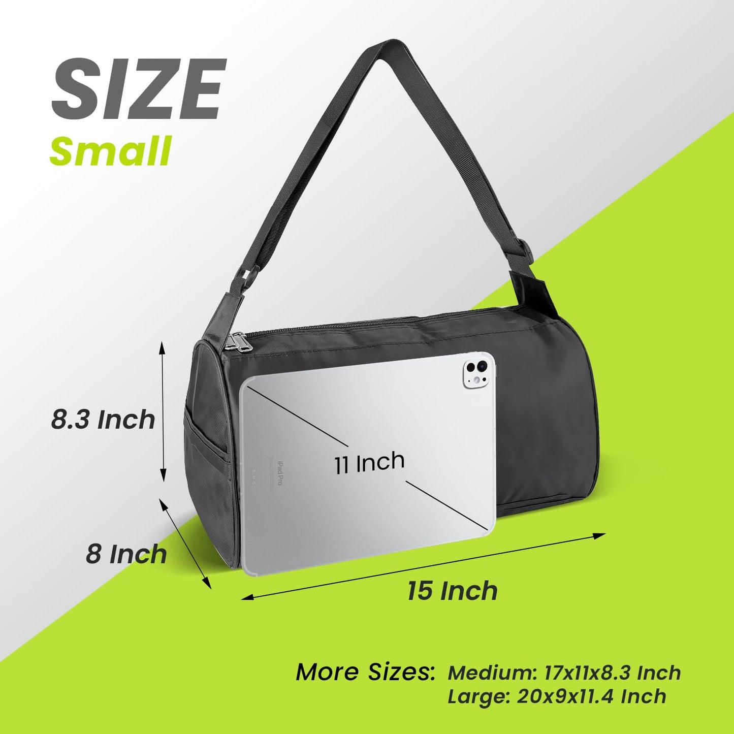 C&F BOGMOST Small Travel Duffel Bag Foldable Waterproof Gym Bag for Gym Beach Swim Bag Men Women Duffle Bag Lightweight Oxford Cloth Sports Bag -Purplish Red