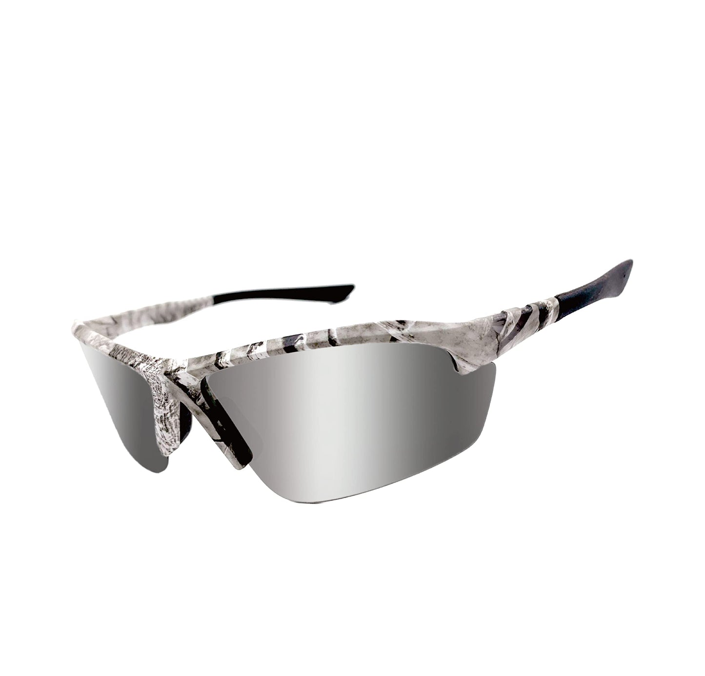 POLARS DESIGN Polarized Sports Sunglasses Mens Womens for Cycling Baseball Running Fishing Driving