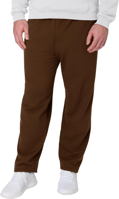 Hanes Men's EcoSmart Sweatpants - Comfortable Athletic Lounge Pants with Pockets | Fleece, Open Hem