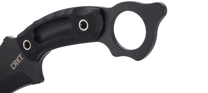 CRKT Du Hoc Fixed Blade Knife with Sheath: SK-5 Plain Edge Blade, G10 Handle, 2630