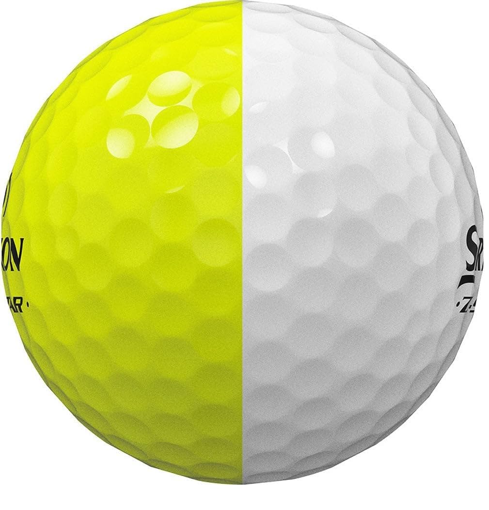 LostGolfBalls - Srixon Z Star Divide Golf Balls, Near Mint, 12 Pack