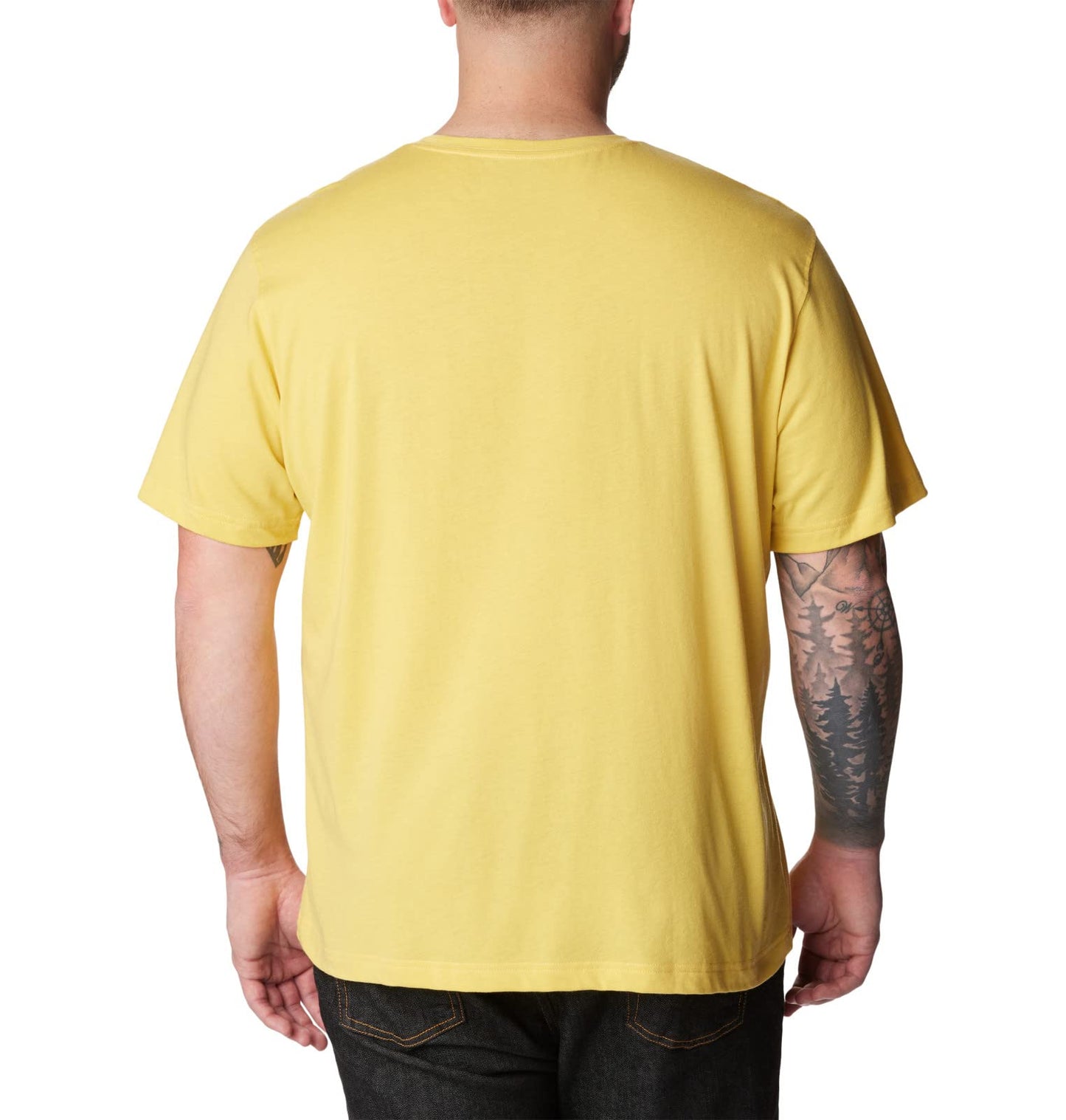 Columbia Men's Thistletown Hills Short Sleeve, Golden Nugget, X-Small