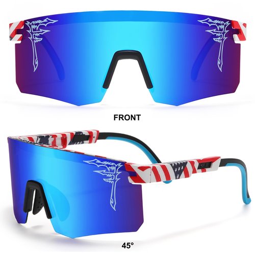 FIXEROS Two Sizes Polarized Baseball Sunglasses For Adults and Youth Boys Girls Kids UV400 Men Women Cycling Outdoor Sports Sun Glasses-FAY26