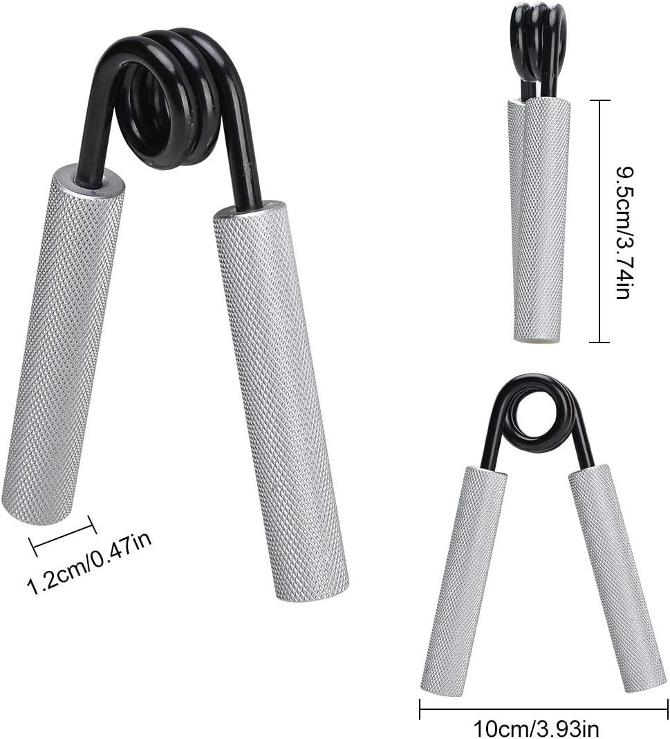 Skiennix Hand Grip Strengthener - 3 Pack (150, 200, 250 lbs) for Home Gym & Office Workout