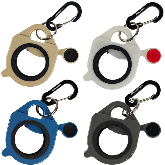 CANAANIN Zip Tie Holder Cable Tie Holder Heavy-Duty Colored Upgraded for Tool Belt Electrician Tool Tradie Bits Organized Strong Efficient Storage Reusable Portable(Colored, 4 Piece)