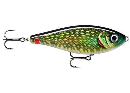 Rapala X-Rap Haku Fishing Lure - ABS Body - Freshwater Resistant - Variable Swimming Depth - 14 cm / 74 g - Made in Estonia - Live Adult Unisex - Live Perch (PEL), Standard