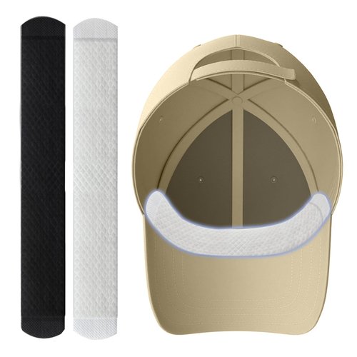 Hat Sweat Liner 40 Pack Self Adhesive Hat Linesr Sweat Protection Skin Friendly Prevent Makeup Stains Sweatband Pads for Women Men Golf Baseball Caps