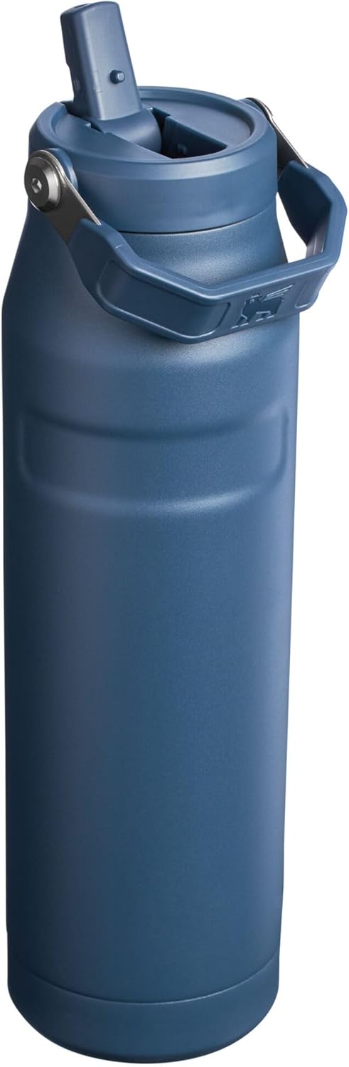 Stanley IceFlow 2.0 Water Bottle - 36 OZ Insulated Stainless Steel | Lightweight, Leak-Resistant, BPA-Free | Navy