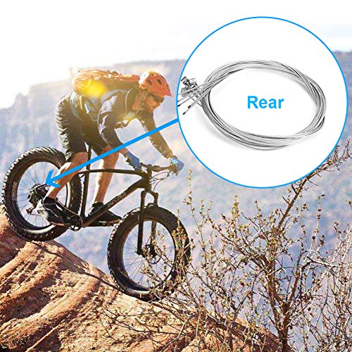 10PCS Premium Bicycle Brake Cable Kit for MTB & BMX Bikes
