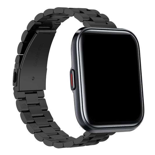 Chofit Compatible with Spade Health Smartwatch 3 Band for Women Men,Metal Stainless Steel Wristband Replacecment Bracelet for Spade Health Smartwatch 3 Strap (Black)
