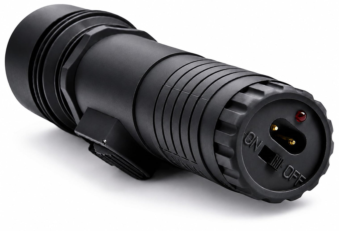 POLICE Stun Gun 305 - Rechargebale with LED Flashlight, Black