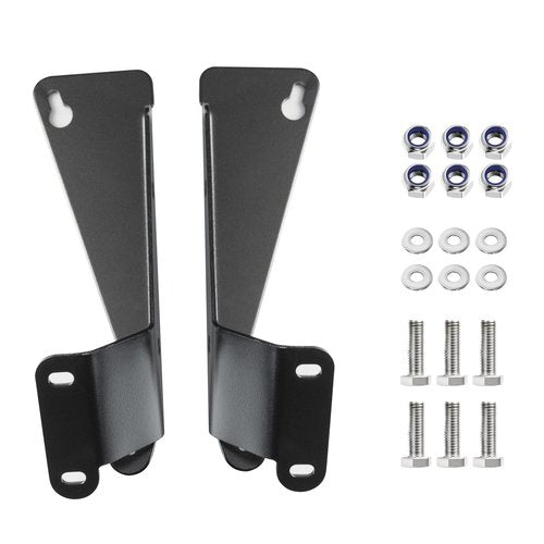 Orle Oko Golf Cart Brackets for EZGO TXT Headlight Bar,LED Golf Carr Light Bar w/ Brackets