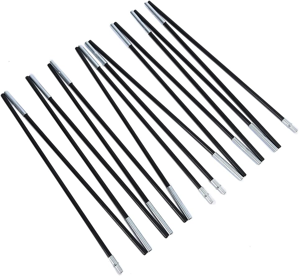 Mnagant Kids Tent Poles - Durable Replacement Fiberglass Poles for Indoor & Outdoor Play | Length 132cm