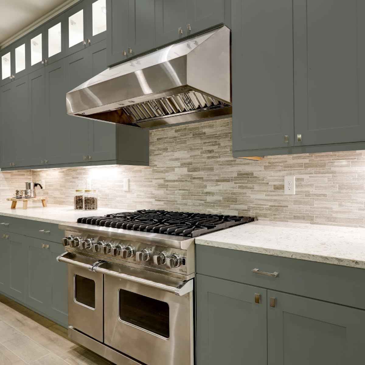 Oxford Blue Cabinet Makeover Kit - 7-Piece DIY Set for Regal Navy Finish