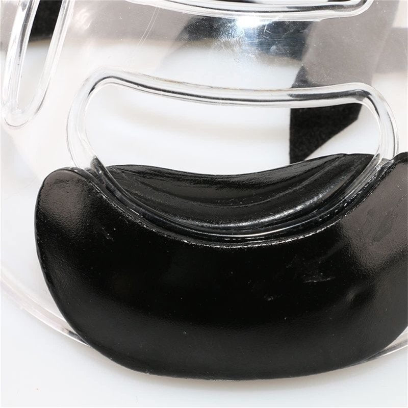 Clear Face Guard, Face Shield Portable Detachable Taekwondo Protection for Sports Karate Martial Arts Face Shield Nose Protector for Sports