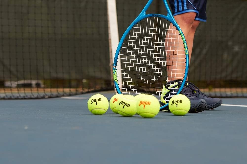 Penn Championship Tennis Balls - Extra Duty Felt Pressurized 3-Count Pack | Ideal for All Courts