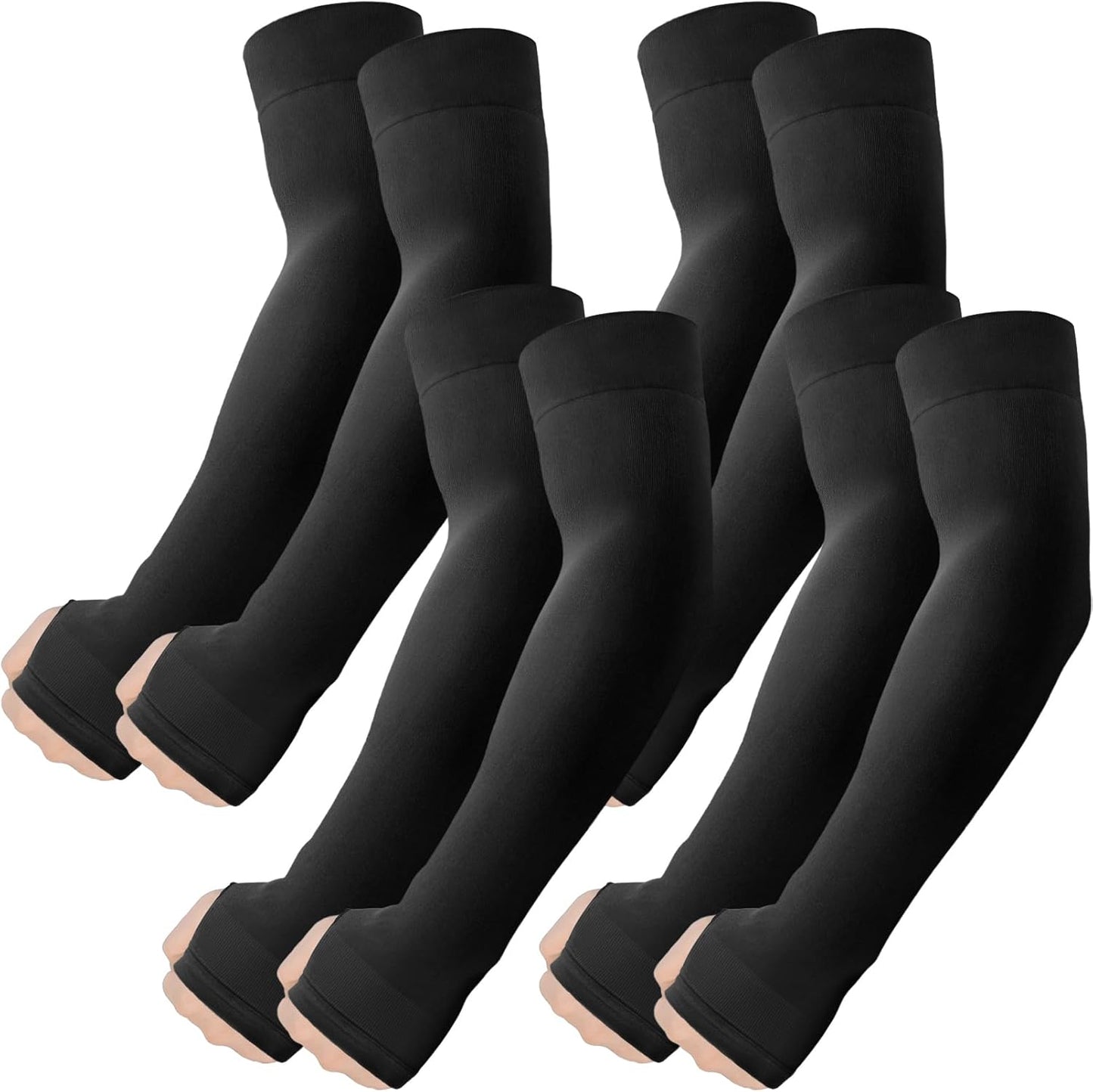 ROXUN Arm Sleeves - Cooling UV Sun Protection Compression Tattoo Cover Up | Unisex with Thumb Hole