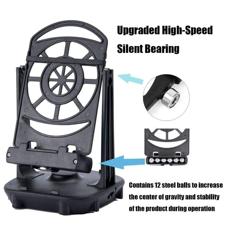 Phone Swing, Step Counter Pedometer Compatible with Go Po-ke Ball Plus Cellphone Accessories with USB Cable HIgh Silent Version for Walking (Supports 2 Phones Below 7.2 inches)