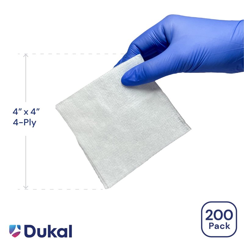 Non-Sterile Non-Woven Sponges, 4-Ply, 4" x 4"