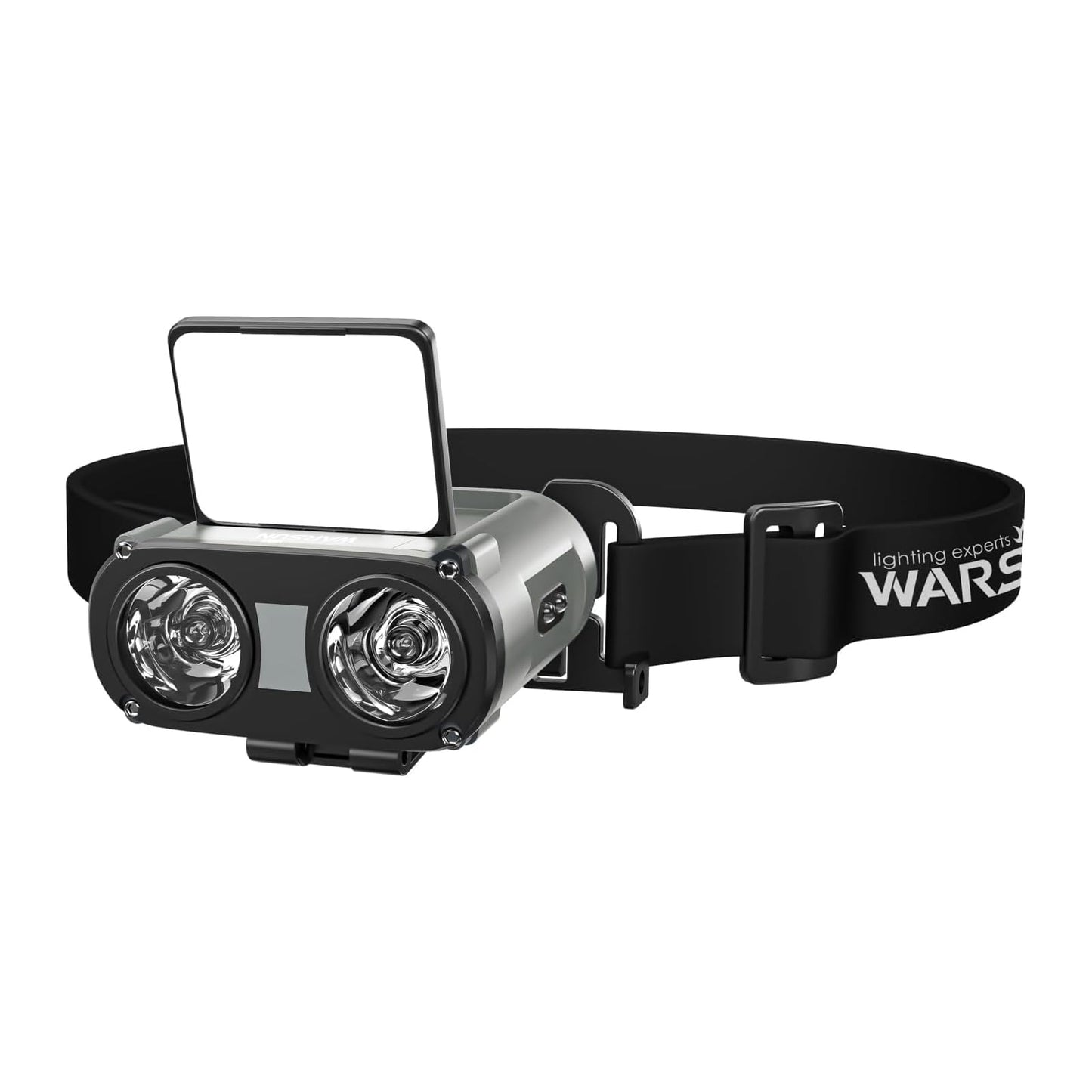 WARSUN MD9 Multi-Use Headlamp Rechargeable LED – Cap & Bike Mount, COB, Motion Sensor, 5 Modes, 800 Lumens or Camping, Fishing, Hiking