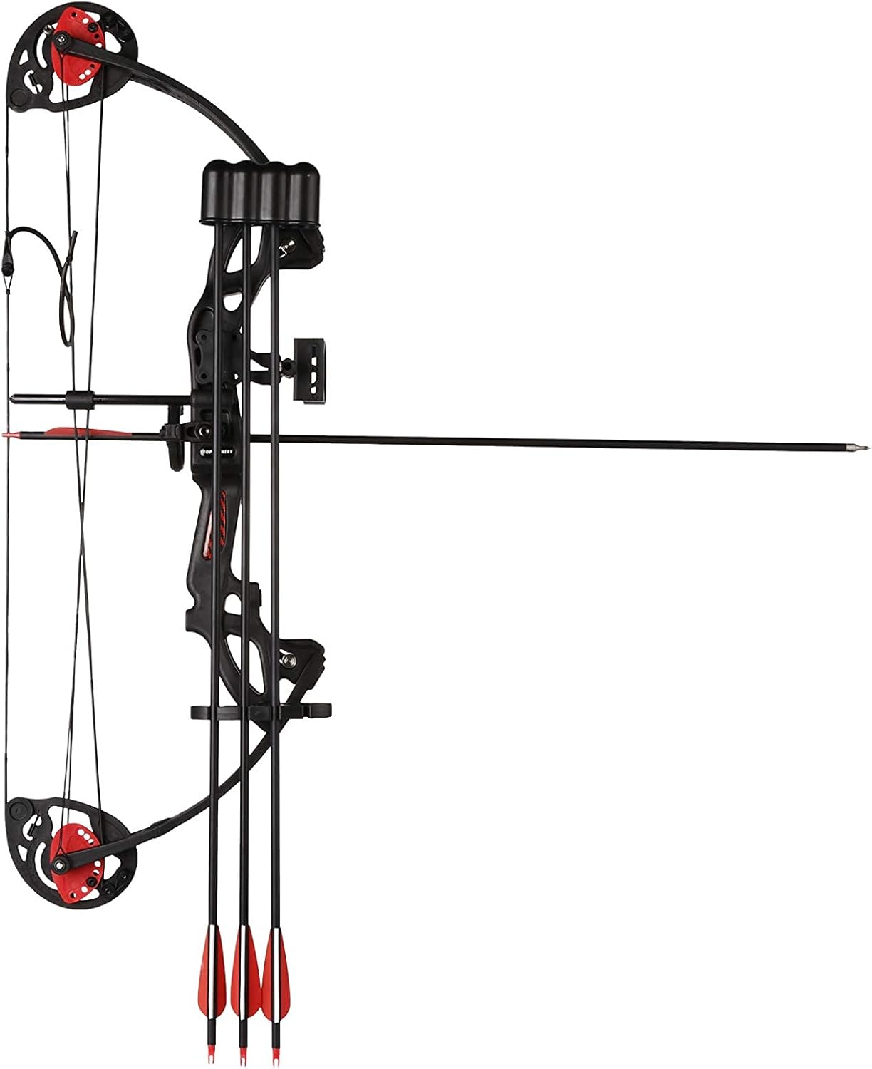 Skiennix Compound Bow - Youth & Beginner Friendly | Right-Handed, 19”-28” Draw Length, 15-29 Lbs Draw Weight, 260 FPS