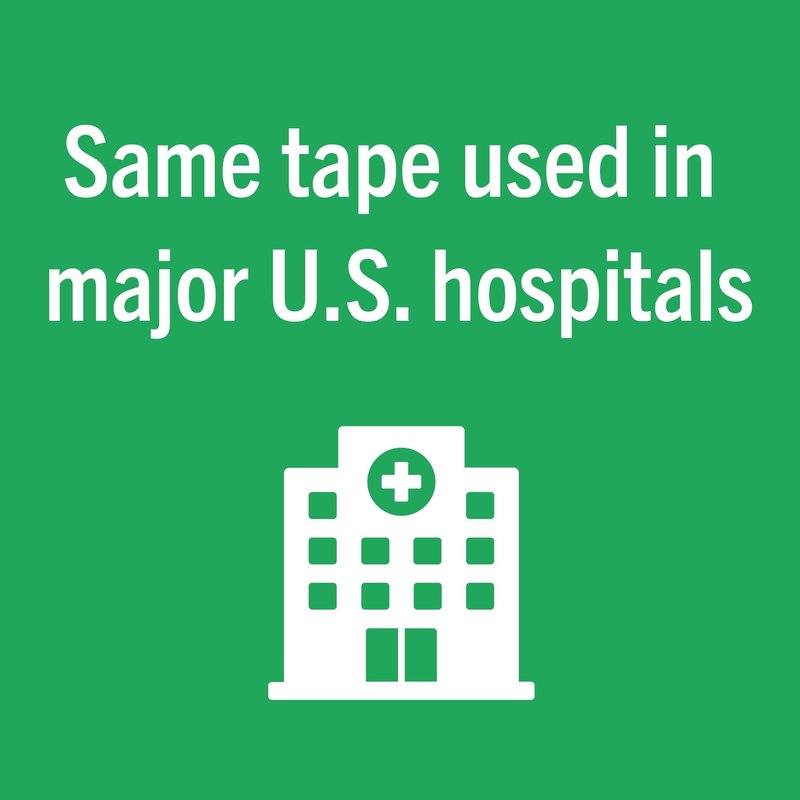 Nexcare Flexible Clear Tape, Its Clear, Stretchy Design Conforms to Hard to Tape Areas, Dispenser