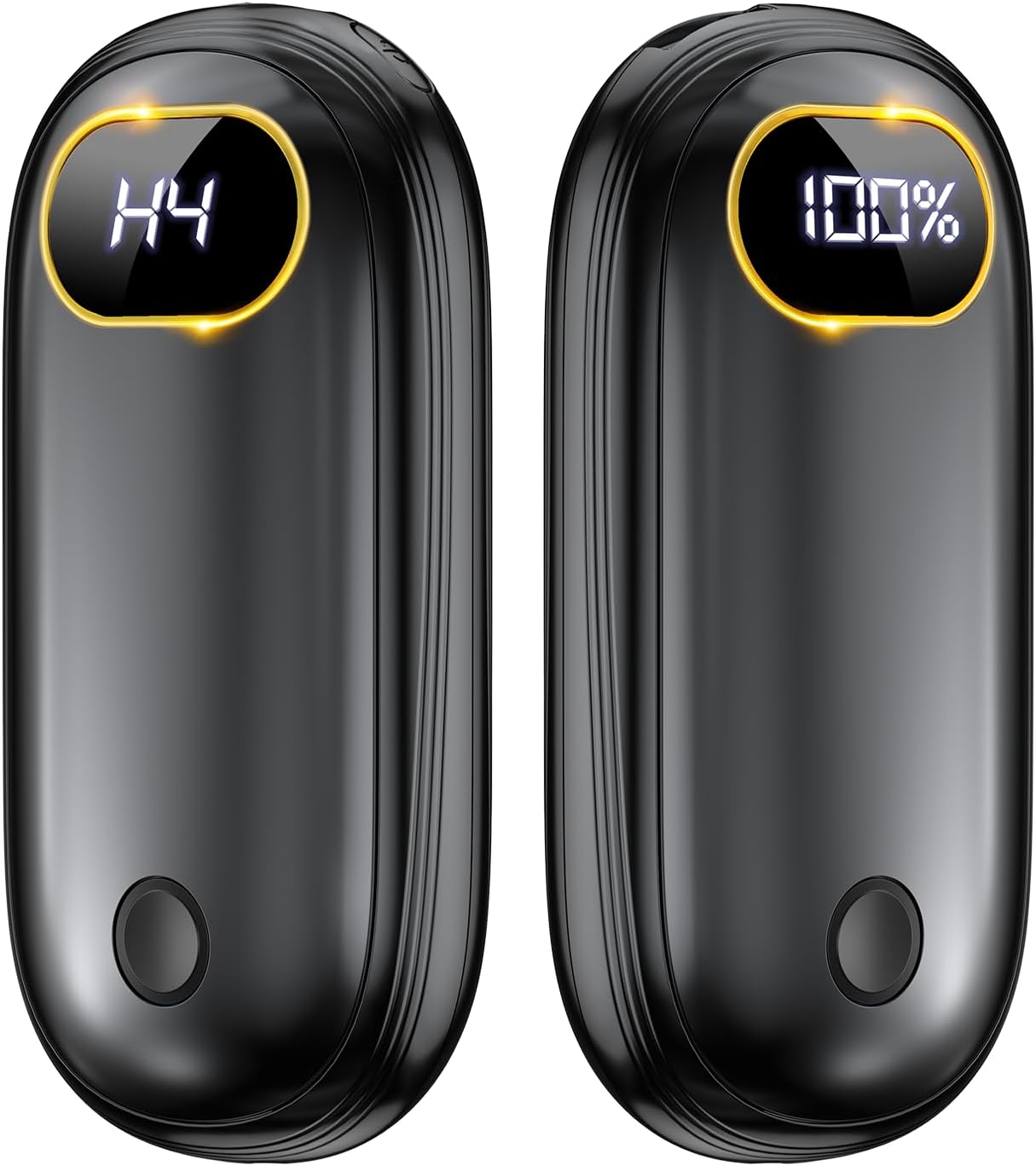 Skiennix Rechargeable Hand Warmers - Dual-Sided Heating, 15 Hours of Warmth, LED Display & Flashlight, Perfect for Gifts