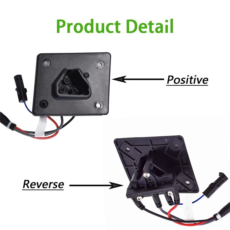 ALL-CARB 48V Charger Receptacle 602529 Replacement for EZGO RXV TXT Golf Cart Charger