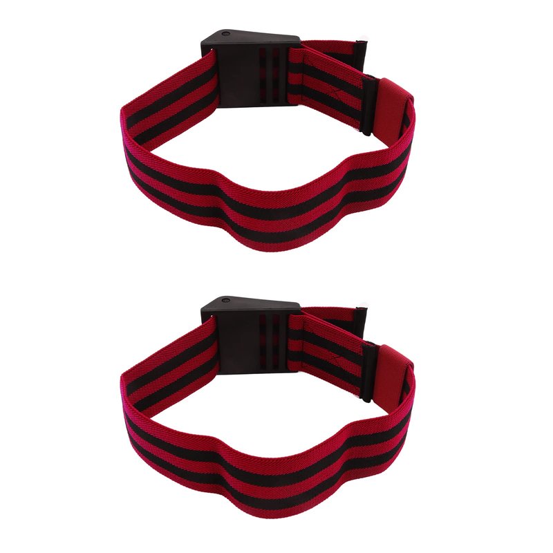 Occeptional Blood Flow Restriction Training Bands, 2-Inch Wide Straps for Muscle Building, 2-Pack