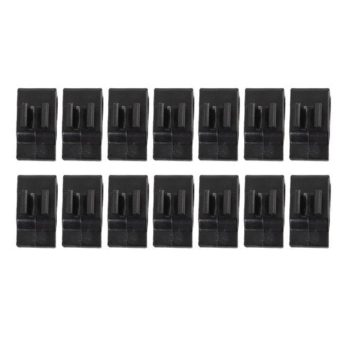 NIZUUONE 14pcs Golf Club Bag Clips Putter Holder Clamp Club Organizer Clamp Plastic Putter Golf Accessories with Secure Design for Men Women Golfers