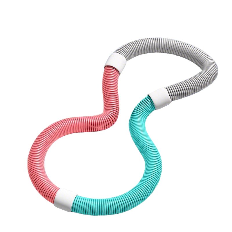 Abdominal Workout Hoop,Designed with Waist Spring,Suitable for Adult Pilates Fitness Circle Carried by Family Fitness and Travel.