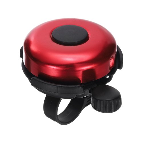 HARFINGTON Bike Bell Classic Bicycle Bell with Loud Crisp Clear Sound Bike Ring Bell Aluminum Bike Accessories for Road Adults Children Mountain Bike, Red