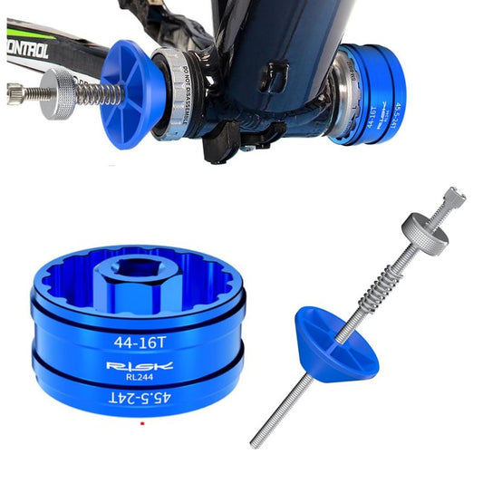 COONIUM 16 Notch 44mm and 12(24) Notch 46mm Bike Bottom Bracket Removal Tool with Retaining System, Compatible with Shimano BSA Hollowtech II, SRAM Dub GXP, Chris King, Campagnolo, etc