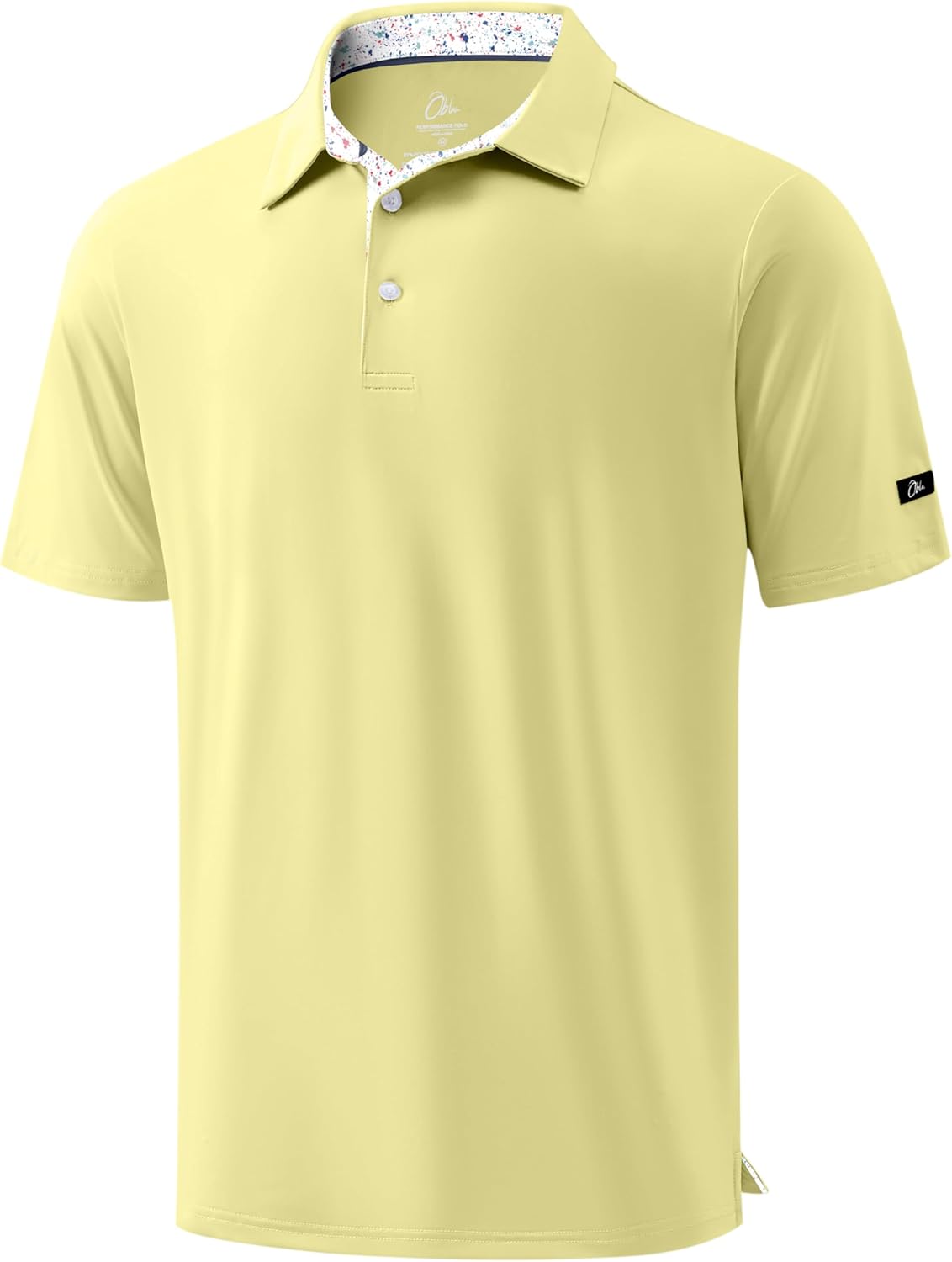 Obla Men's Golf Shirt - Short Sleeve Moisture-Wicking Performance Polo | Casual Athletic Wear
