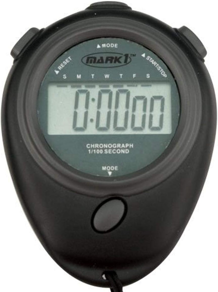 Skiennix Economy Stopwatch - Reliable Timing Solution in Sleek Black Design