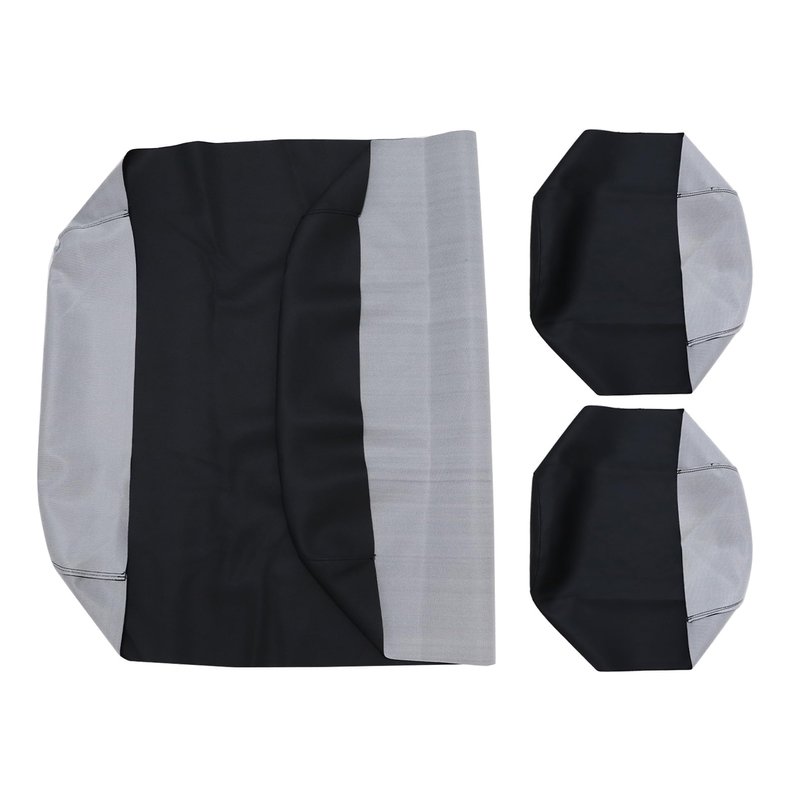 Vigoraze 3Pcs Golf Cart Seat Skin Cover Replacement Microfiber Leather Compatible with Yamaha G-11 G-22