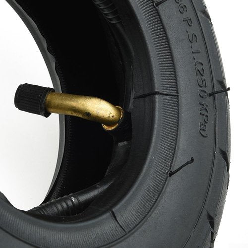 200x50 8inch Rubber Tire & Inner Tube Set For Electic Scooters Thickened Solid Tire Inner Tube Replacement 200x50 Scooter Wheel Part Black
