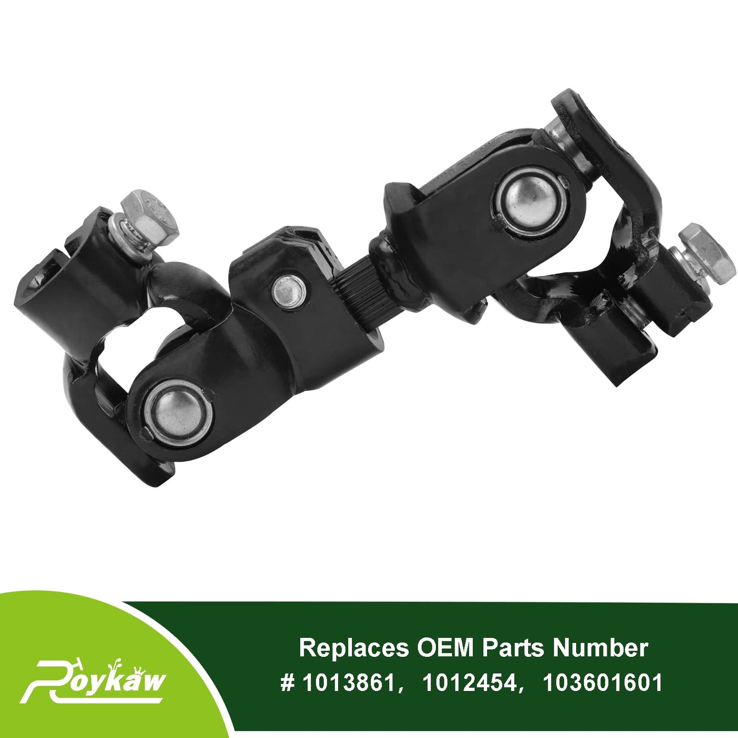 Roykaw Club Car DS Steering Joint Intermediate Shaft Knuckle Assembly for 1984-Up Gas & Electric Golf Cart Models, Replaces OEM # 1013861